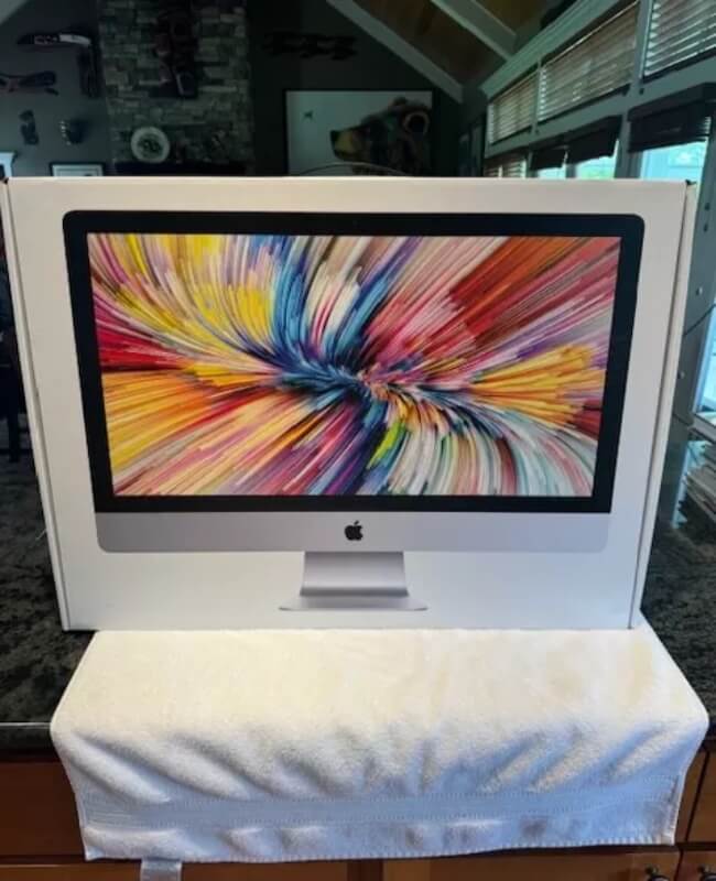 Apple iMac with 27in Retina 5K display (2TB Fusion Drive, Intel Core i5 9th Gen.